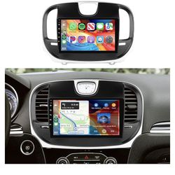 5Ghz WiFi Car Stereo Radio for Chrysler -2019 with Wireless Carplay/Android Auto,AM/RDS/FM,DSP EQ,9 Inch IPS Touchscreen GPS Android 15 26UIs 