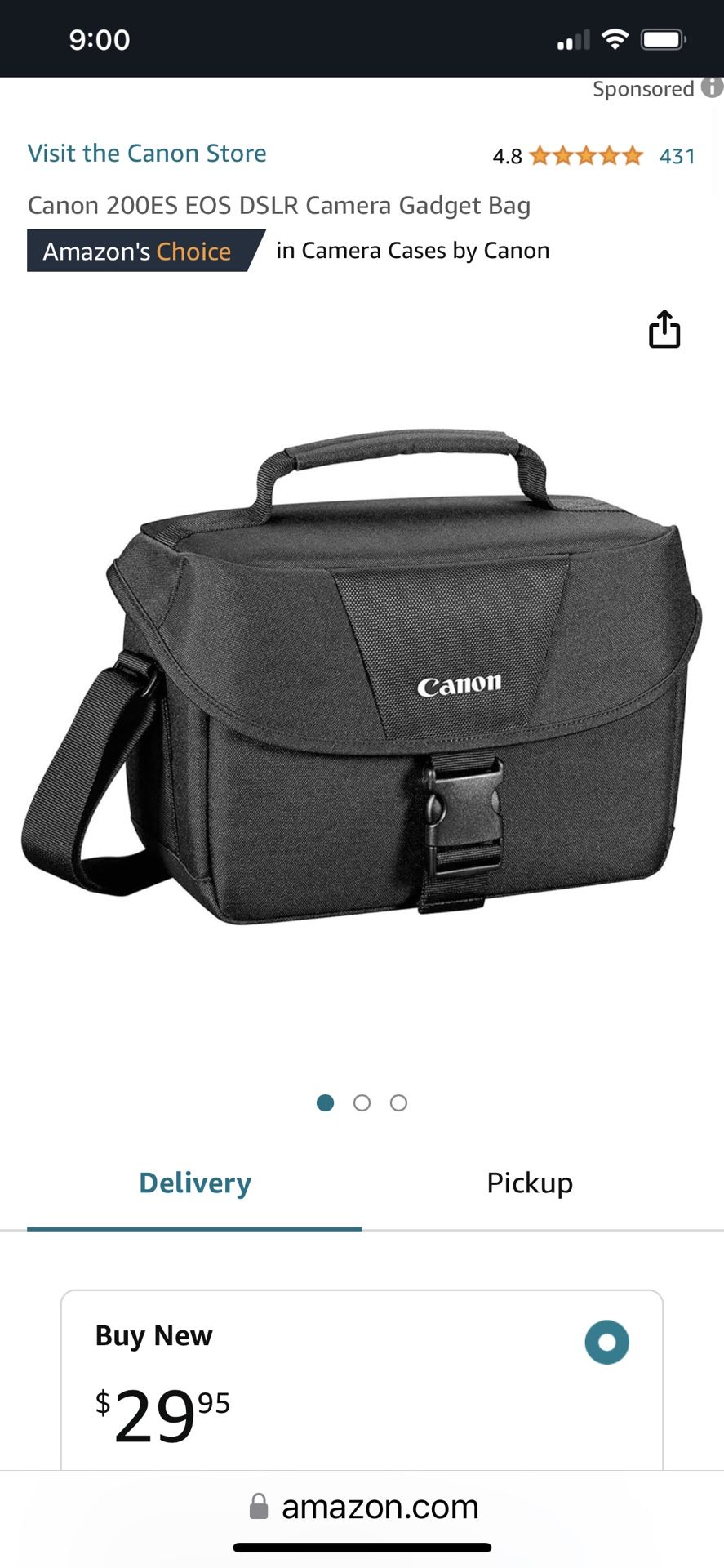 Canon Gadget Bag