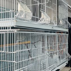Breeder Cages small birds, canaries, or finches And Accessories