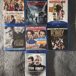 7 Blu-Ray Movies - Make Best Offer $$$