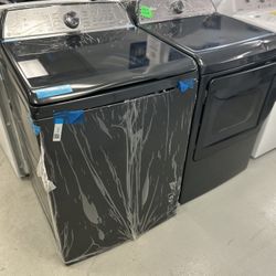 Scratch & Dent Ge Profile Top Load Washer & Dryer Set 