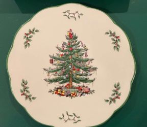 Spode Christmas Cheese/Appetizer Plate