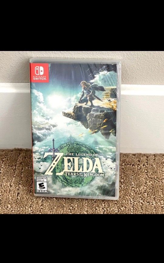 The Legend Of Zelda Tears Of The Kingdom - Nintendo Switch Game - New Sealed 