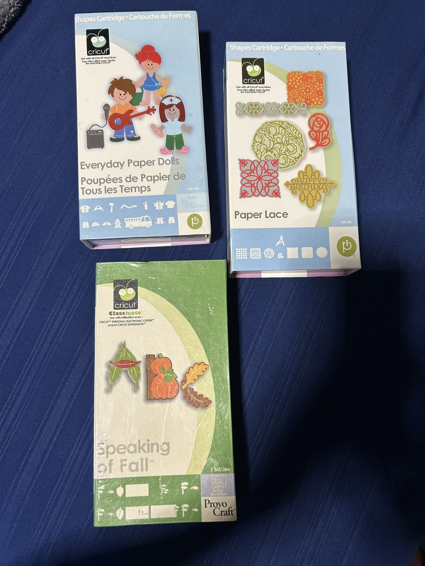 Cricut Shapes Cartridges