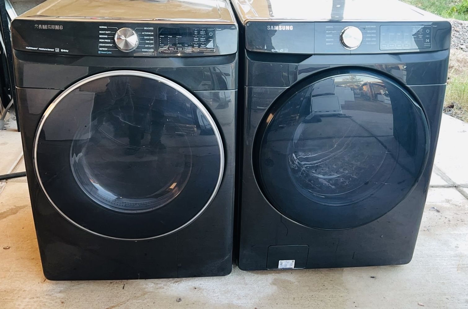 Samsung Washer And GAS Dryer