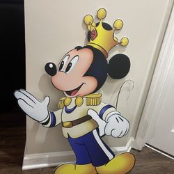 Mickey Party Cut Out Mickey King Image 1 Meter Tall