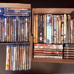 🎬 BIG BLU-RAY & DVD MOVIE LOT – $60 OBO 🎬