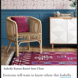 NEW- Rattan Dining Chair