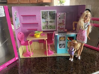 Barbie Kitchen Play Set