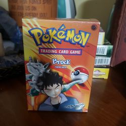 2000 Pokemon Gym Heroes Brock Theme Deck