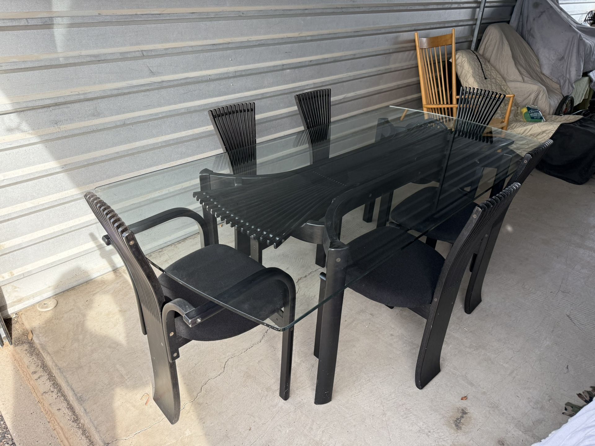 Totem Dining Table Set by Torstein Nilsen for Westnofa, 1980s