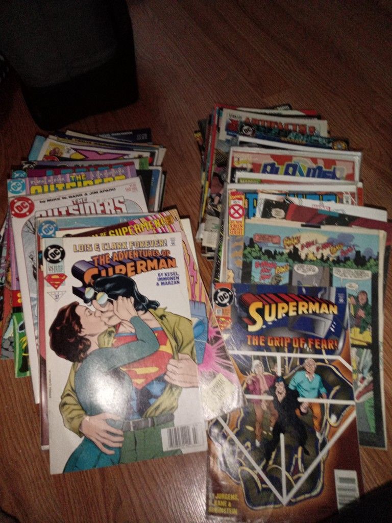 Lot Of 81 Old Comic Books