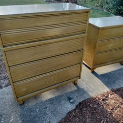 ✨ 2-Piece Mid-Century Dresser Set 😍 Durable, Stylish & Functional! ✨