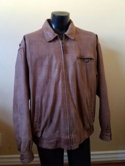 Vintage leather jacket(BrooksBrothers)