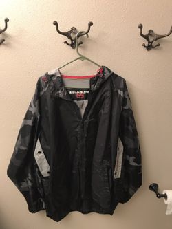 XL Billabong Camo Windbreaker