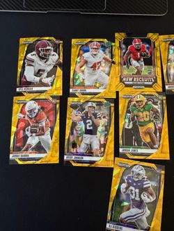 2025 Panini Prizm Draft Picks Gold Ice