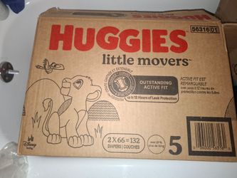 HUGGIES SIZE 5 $40