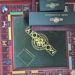 Monopoly Board: The Collector’s Edition - Mostly Complete Set