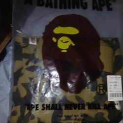 Green Bape Shorts 