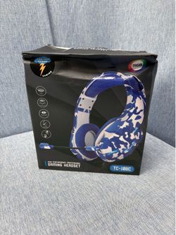 Thunder Cloud Gaming Headset # TC-10BC