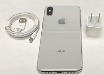 iPhone X 256GB Factory Unlocked-Silver