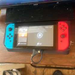 Nintendo Switch Red And Blue 