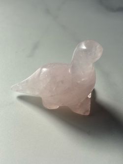 Rose Quartz Brontosaurus