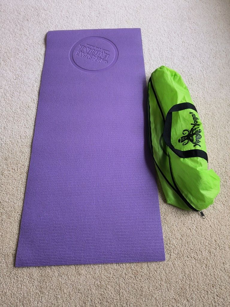Toddler/ Kids Yoga Mat With Carrying Bag
