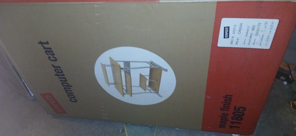 Computer Cart In Box 