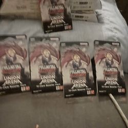 Full Metal Alchemist Union Arena TCG 12 Card Booster Deck X 5