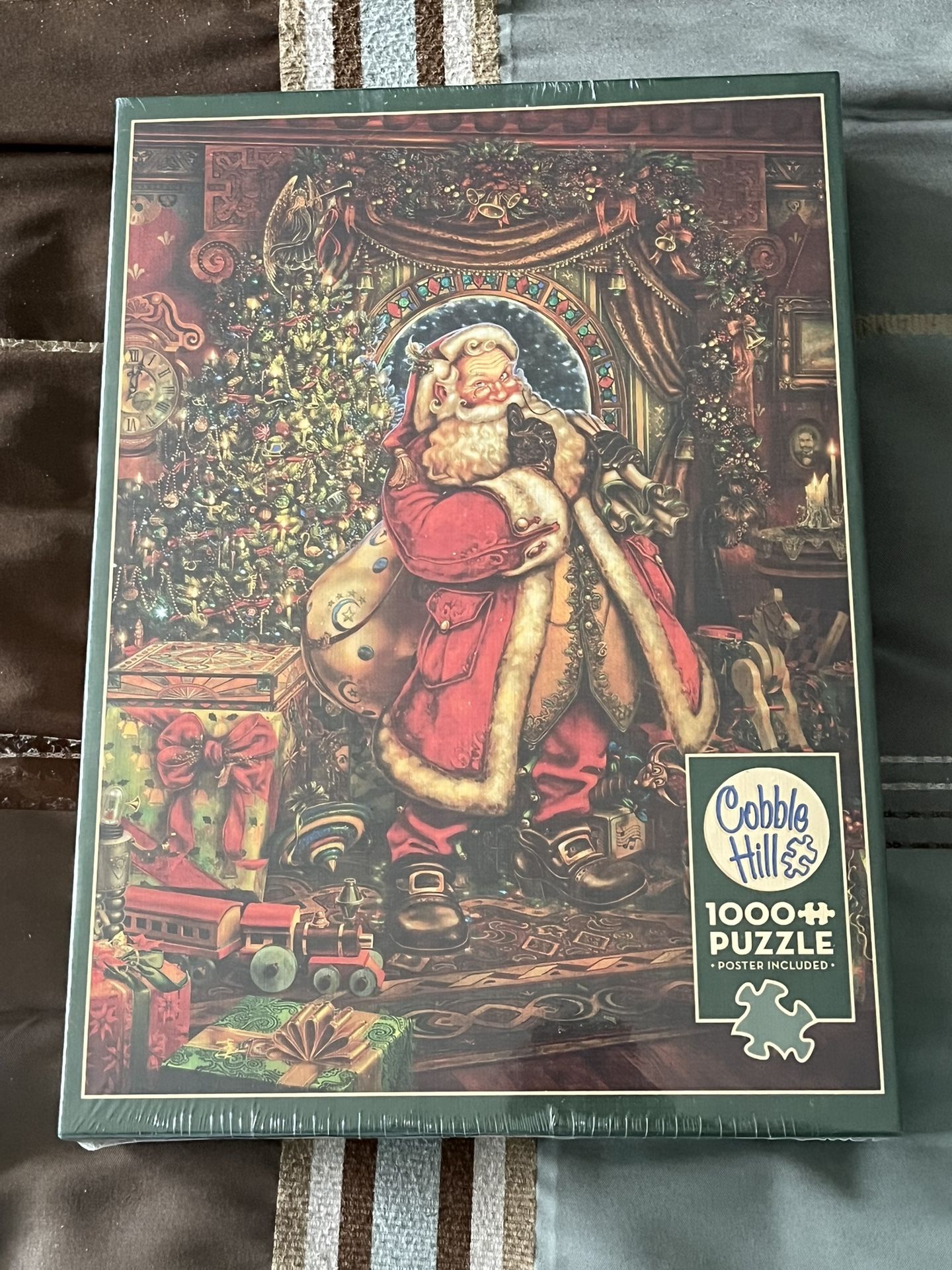 Cobble Hill Santa Claus Christmas Puzzle 1000 Pieces Brand New