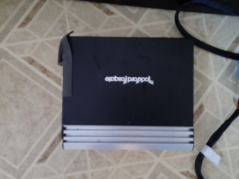 Amp And Subwoofer