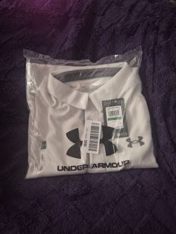 Under Armour Men's White Polo Shirt