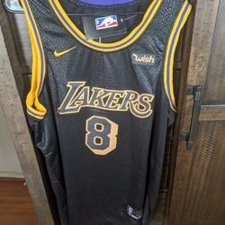 Black Kobe Jersey #8 xl