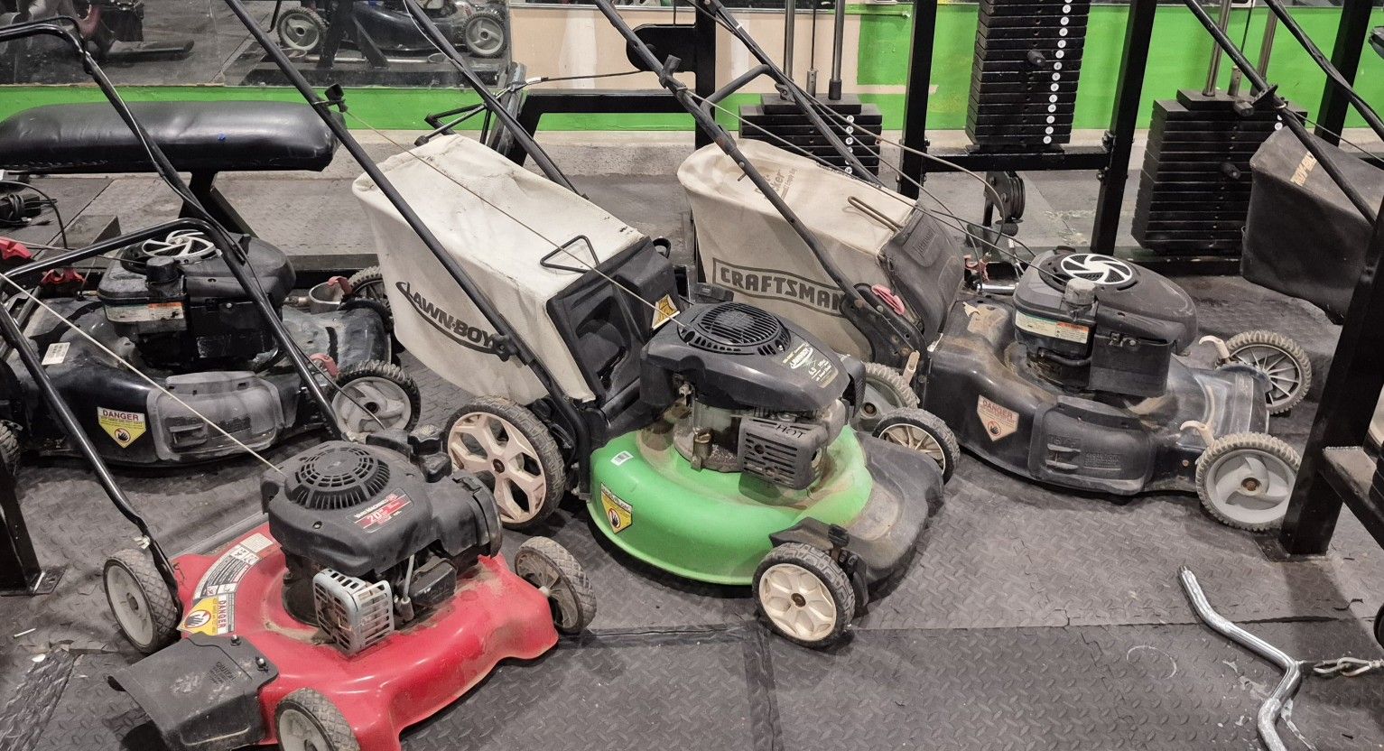 Lawn Mowers From $75 -165