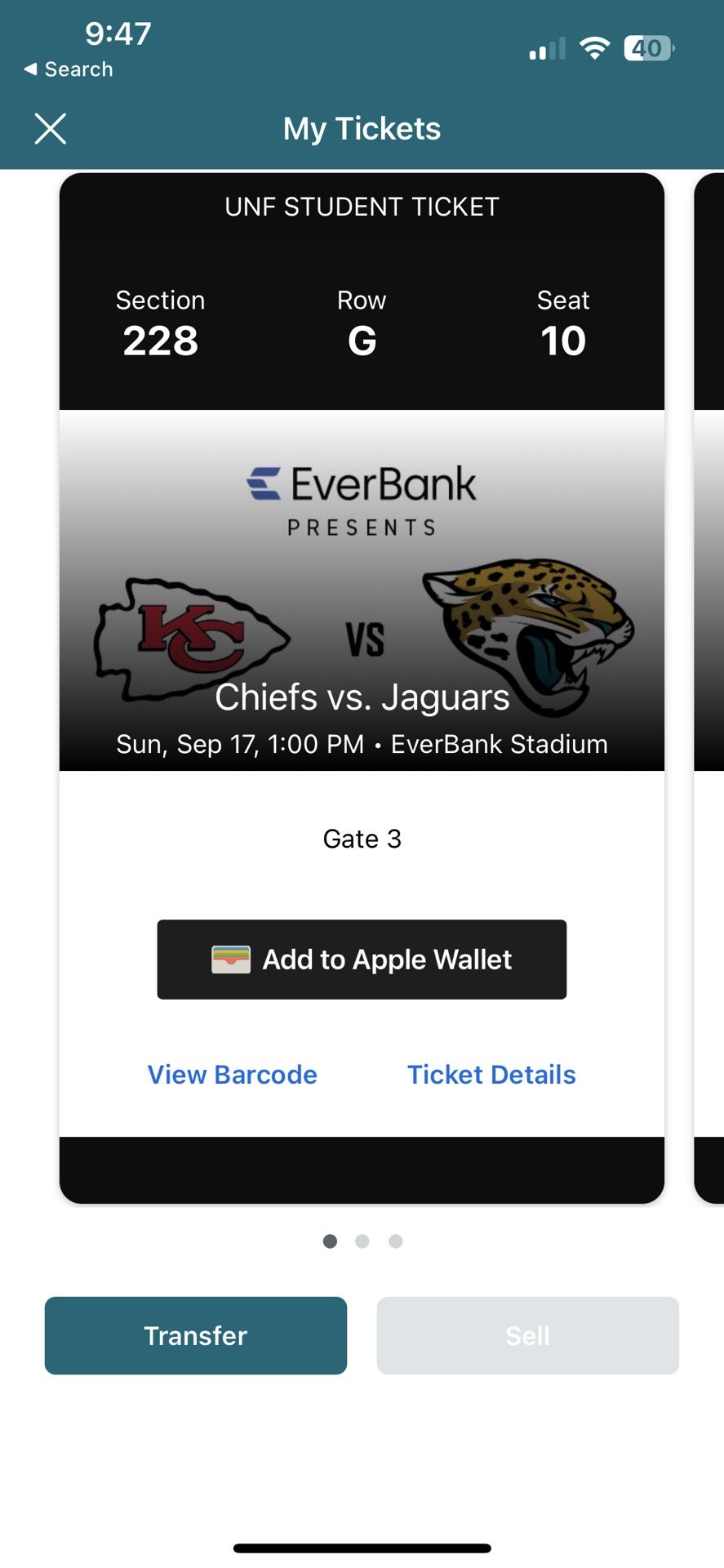 Jaguars Vs Chiefs Tickets