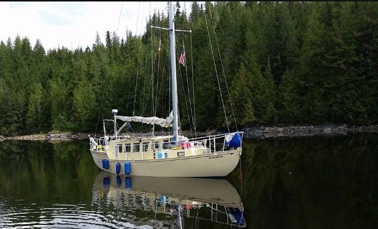 39’ Steel Hulled Pilot House Sailboat