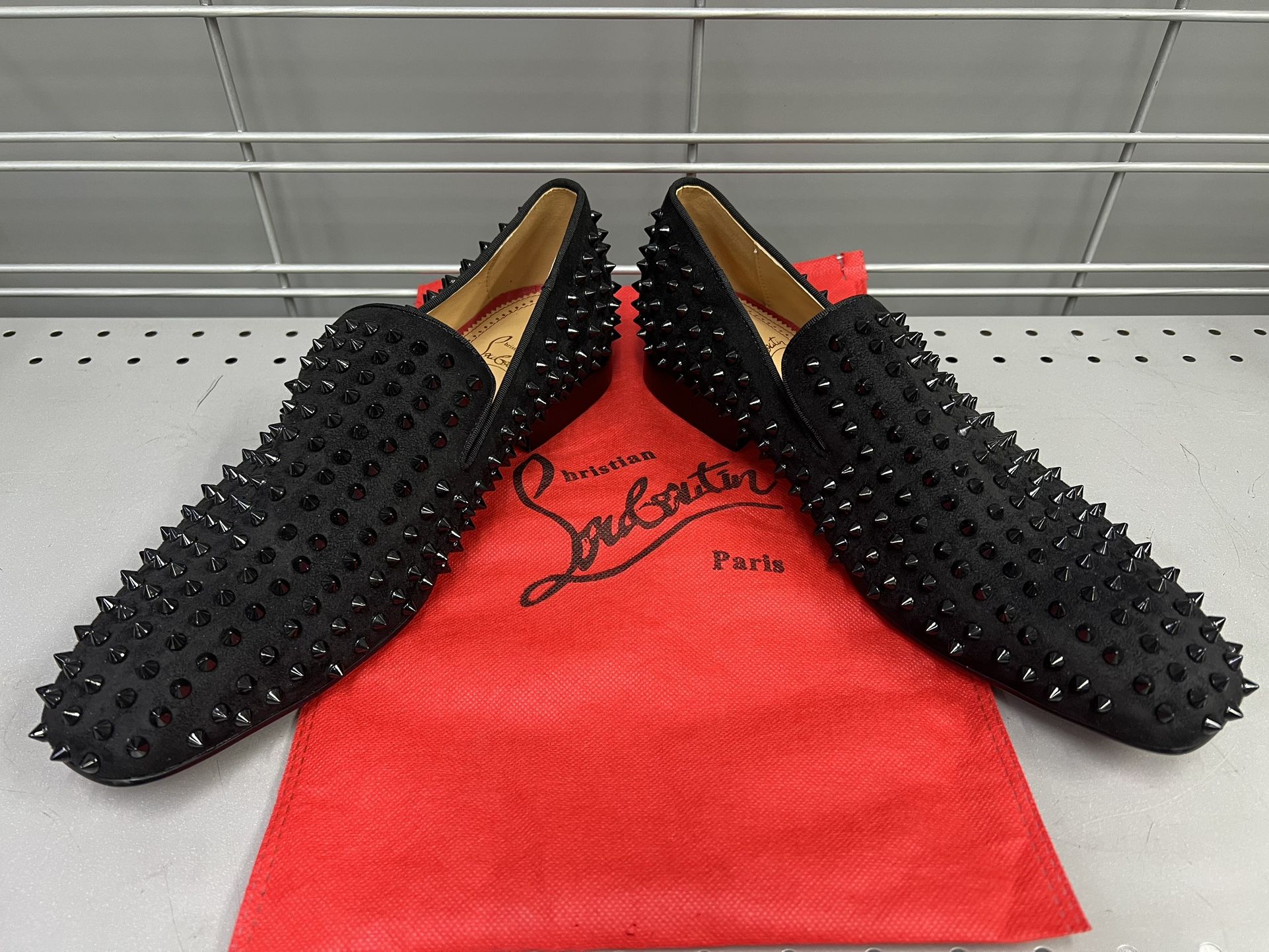 Christian Louboutin Black Studded dress shoes Christian Louboutin Men main image 2