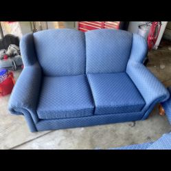 Love Seat, Couch, Chair And Ottoman For Sale