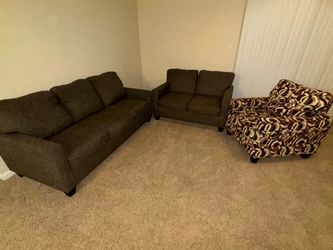 3-Piece Living Room Sofa Set