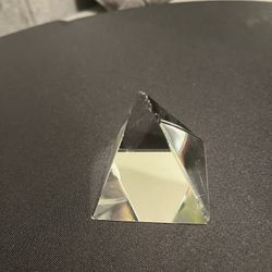 A Beautiful Glass Pyramid for a Unique Gift for you or Someone Special 