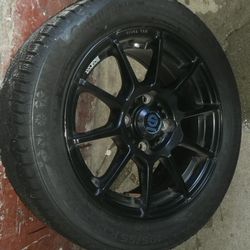 Sparco Wheels And Wimter Continental Tires