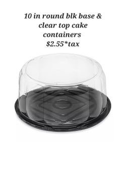 Cake Containers 