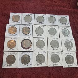 Collectible Coins Bicentennial Kennedy Valves 