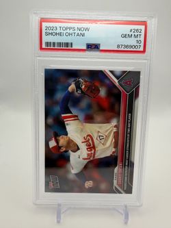 2023 TOPPS NOW #262 SHOHEI OHTANI PSA 10