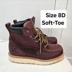 Red Wings Irish Setter Soft Toe Boots Size 8