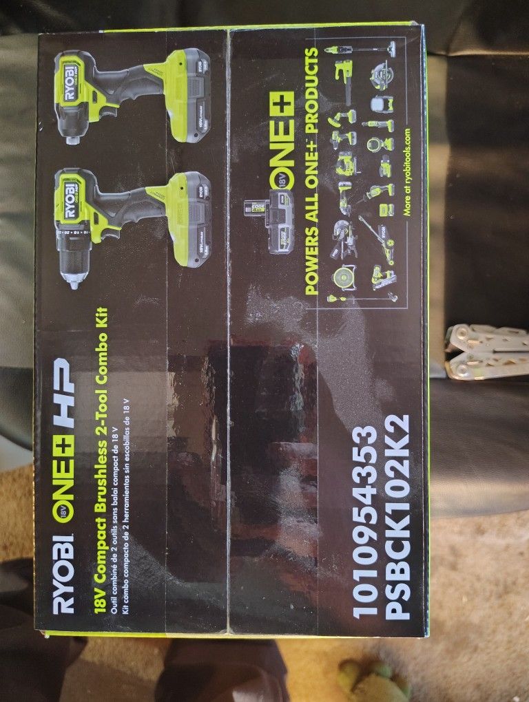 Ryobi Drill Set