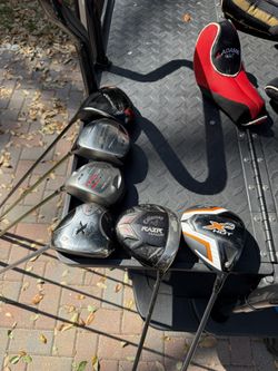 Golf club driver sale!  ⛳️ TaylorMade cobra adams Callaway. See description .