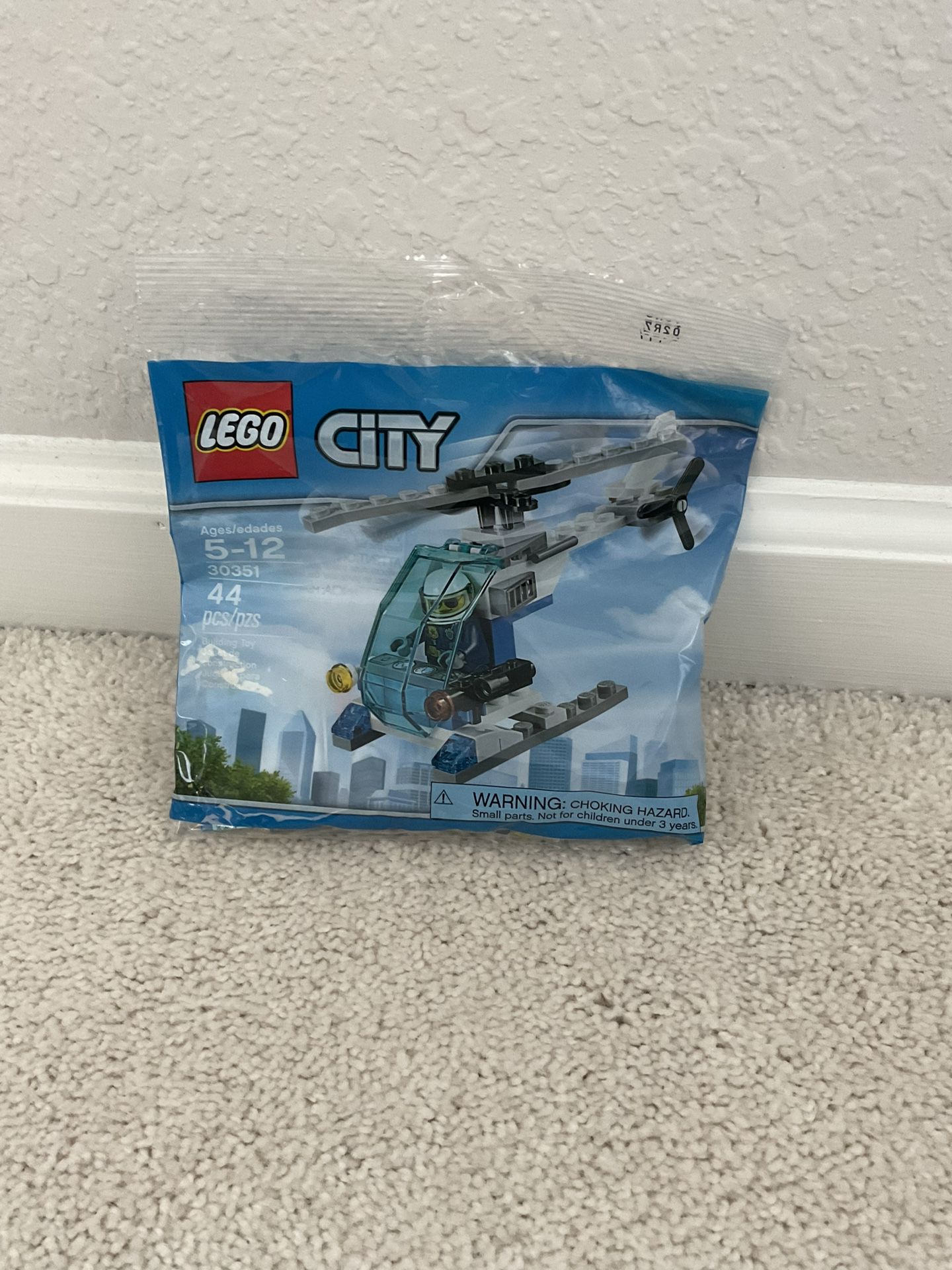 Lego City Police Helicopter Polybag