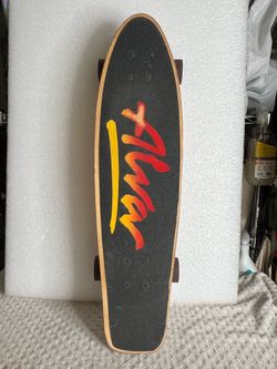 1977 ALVA Skateboard Reissue w/ Phantom 2 Trucks - Vintage Kryptonics Wheels